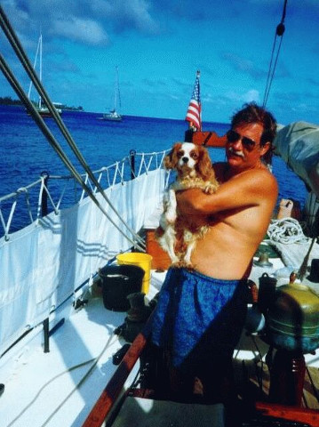 John on Maryanne II with Ruby